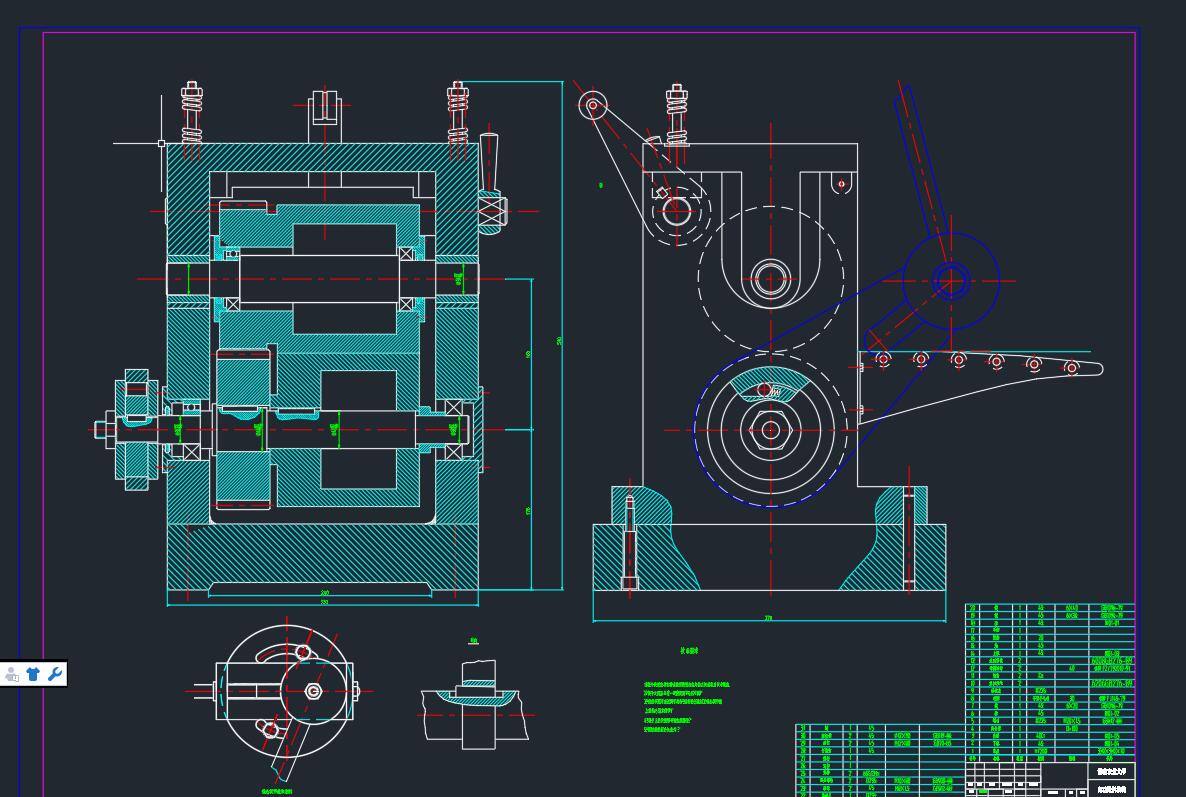軸瓦沖裁自動送料機構(gòu)及模具設(shè)計 從2D圖紙到高效生產(chǎn)的實現(xiàn)
