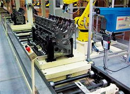 Sooq發(fā)動機(jī)裝配線的輸送形式 現(xiàn)代發(fā)動機(jī)制造的高效血脈